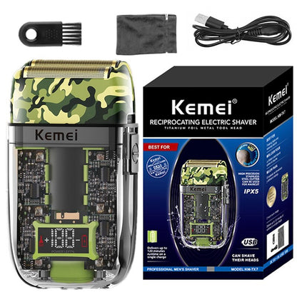 Original Kemei Hair Beard Electric Shaver For Men