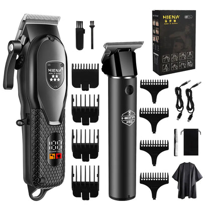 hiena Hair Clipper Kit for Men Electric Shaver Hair Trimmer