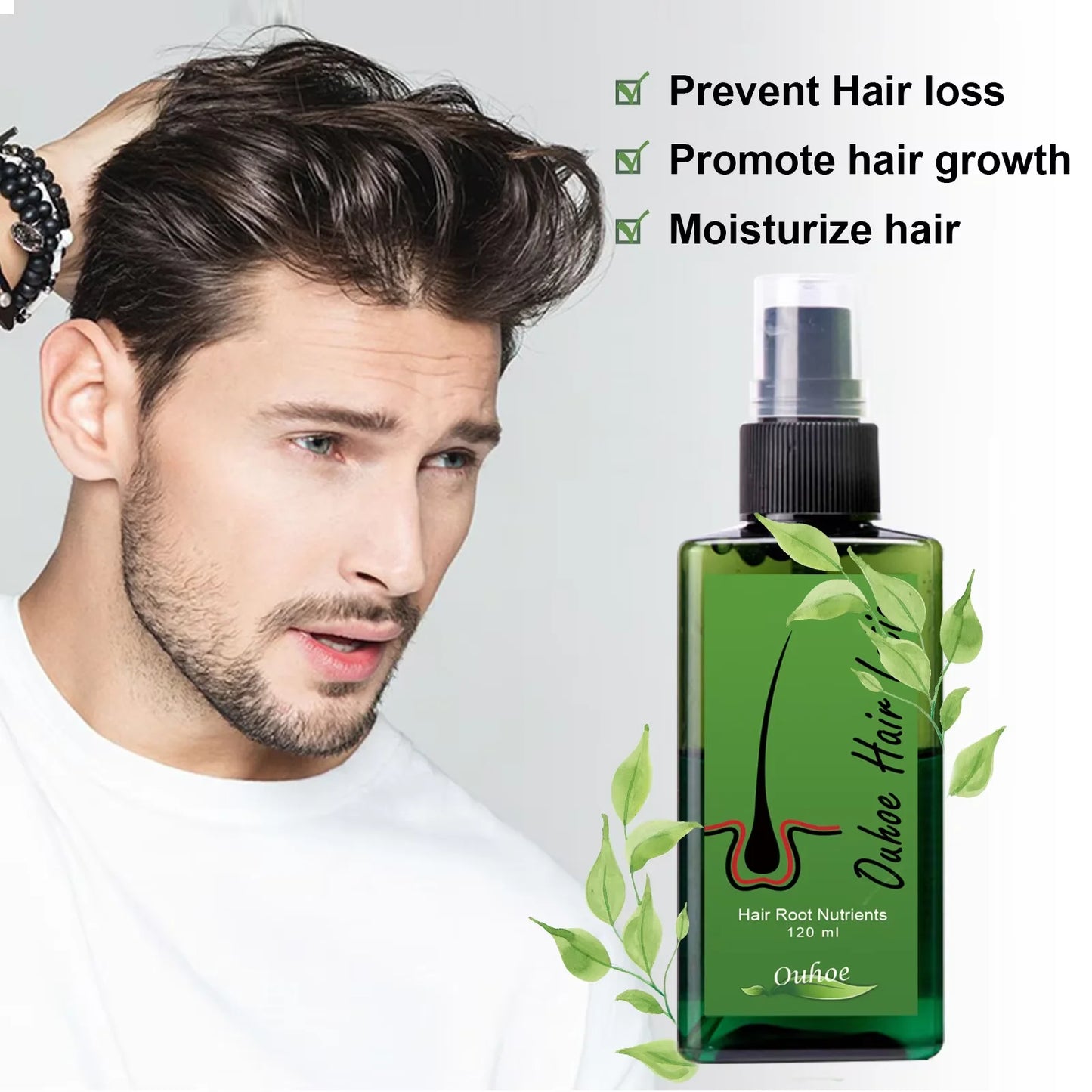 Hair Regrowth For Man Hair Growth Spray Anti Hair Loss
