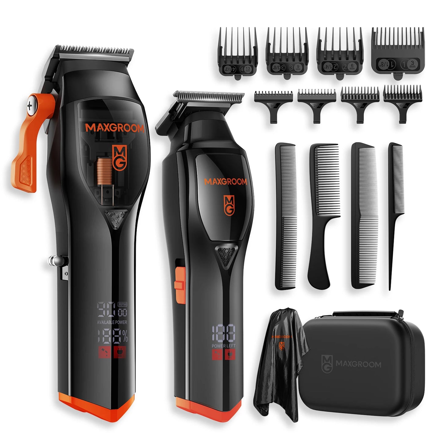 Professional Hair Clippers for Men Premium Home Haircut Kit