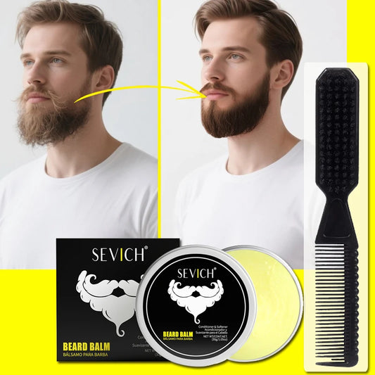 Natural Beard Balm Wax for Men Moisturize Thickens Styles