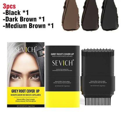 Hair Color Stick For Men & Women Quickly Covers Hair Dye Stick