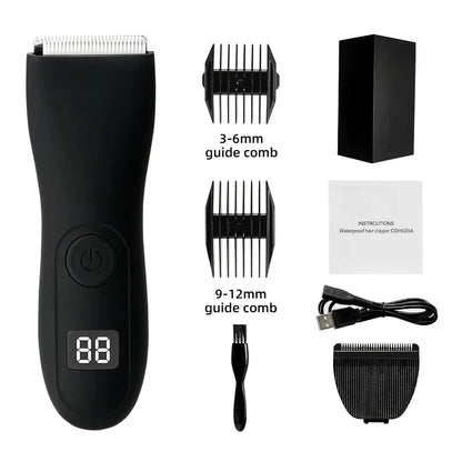 Mens Body Hair Trimmer and Women Lady Shaver Hair Removal Bikini Trimmer