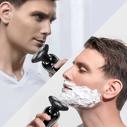 Professional men's electric shave for facial trimming