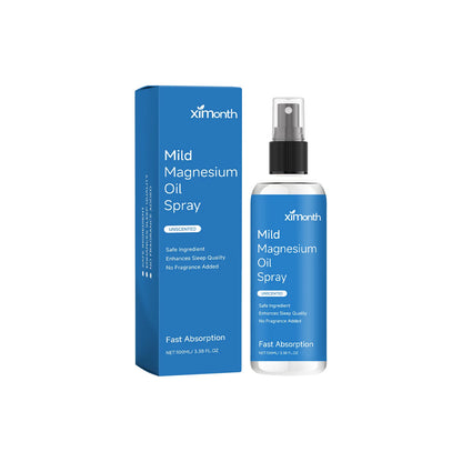 Organic Magnesium Oil Spray Promote Calm Better Sleep