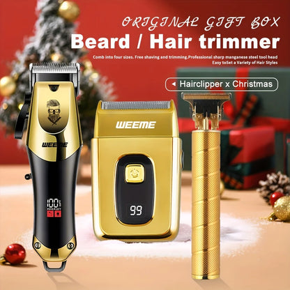 USB rechargeable Barber T-type blade trimmer and reciprocator