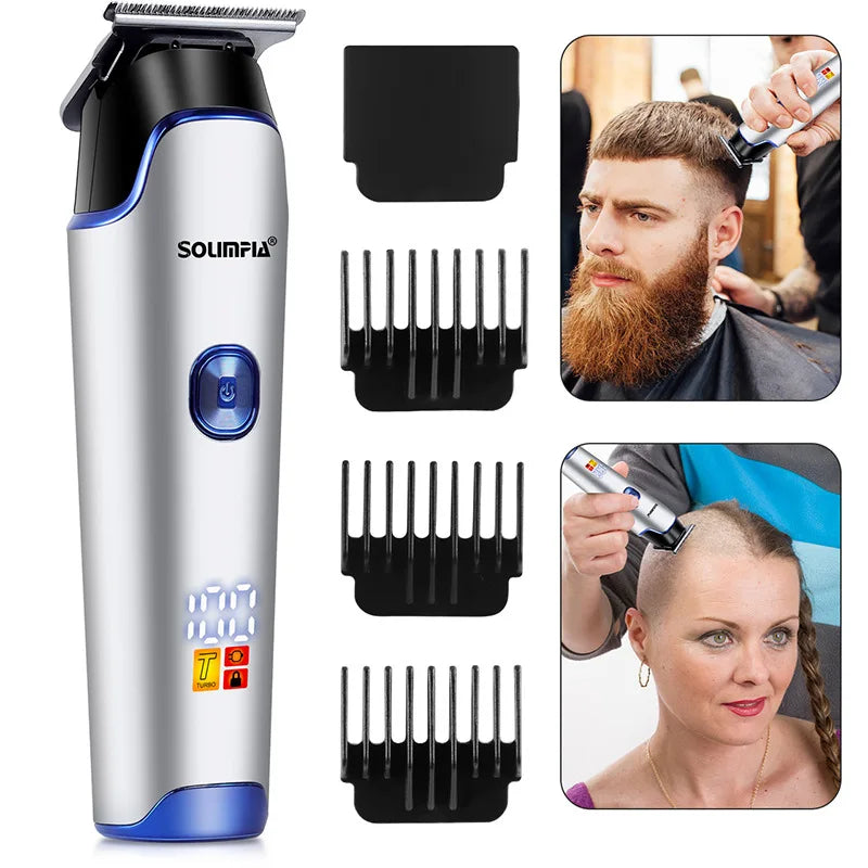 Men's Hair Clipper Salon Carving Electric Hair Trimmer
