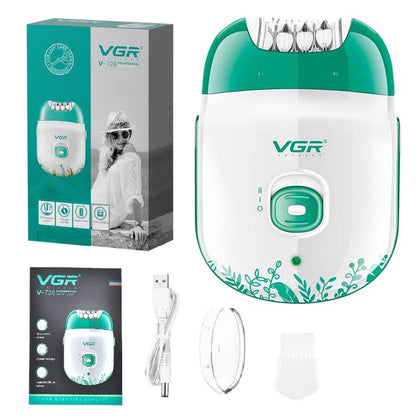 Original VGR Rechargeable Women Hair Removal Machine
