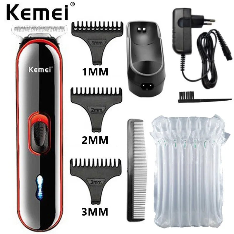 Kemei 371 Hair Clippers Men Professional Rechargeable Machine