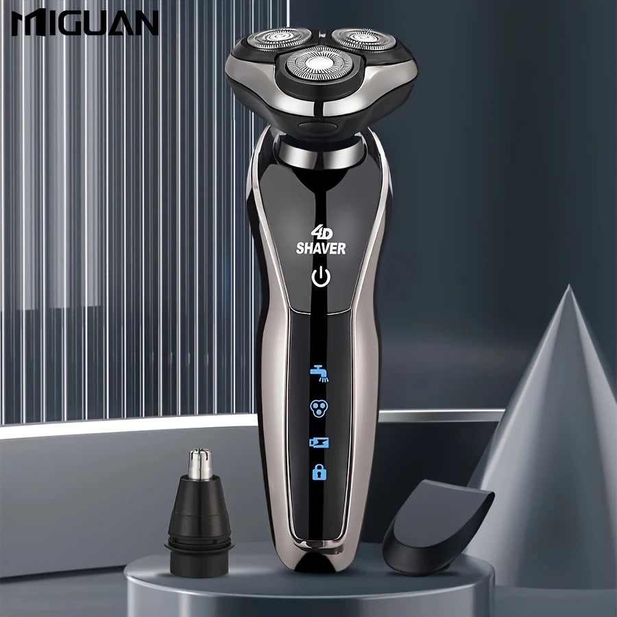 Electric Razor For Men, 3 In 1 Electric Shaver Nose Hair Trimmer