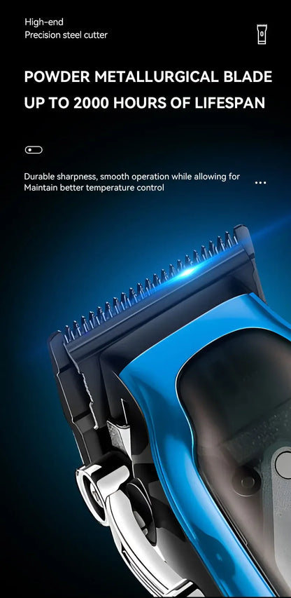 Kemei Professional Hair Clipper Barber Cordless Hair Trimmer