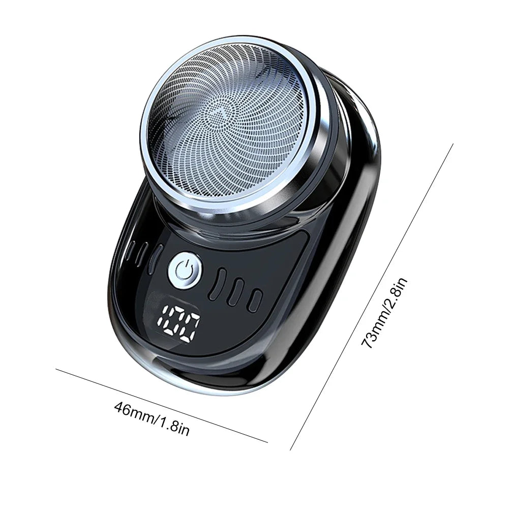 Mini Electric Travel Shaver For Men Pocket Size Beard Razor
