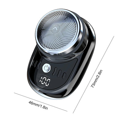 Mini Electric Travel Shaver For Men Pocket Size Beard Razor