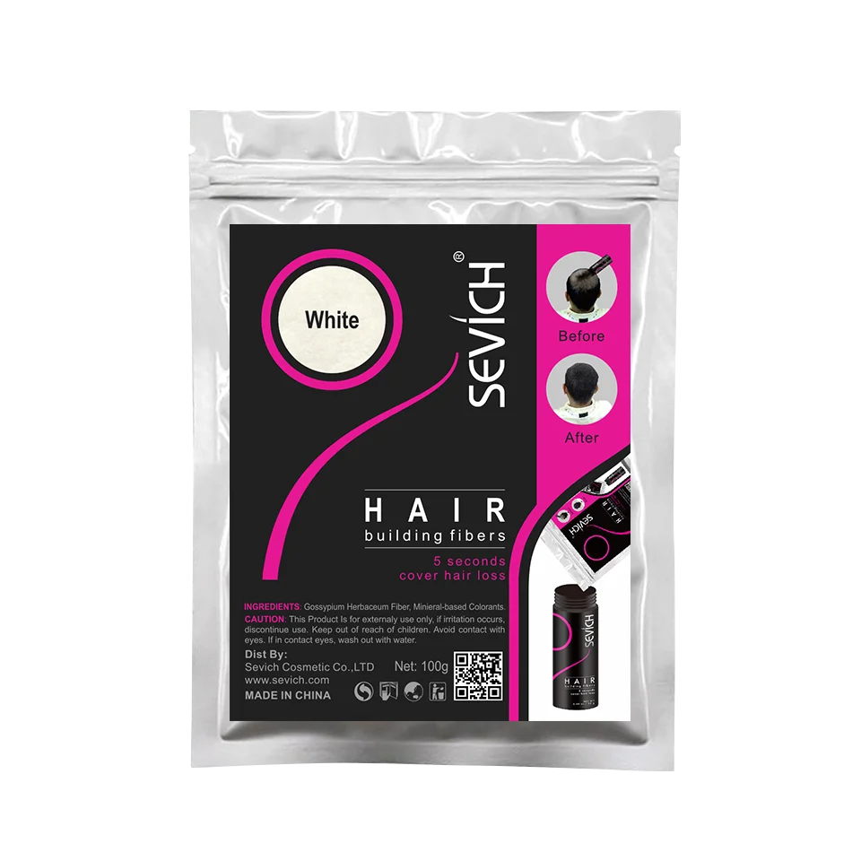10 Color Keratin Hair Building Fiber Hair Loss Fiber