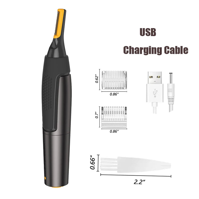 Electric Nose Hair Trimmer Waterproof Easy To Operate