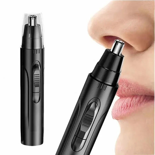 Black Electric Nose Hair Trimmer Ear and Nose Hair Trimmer