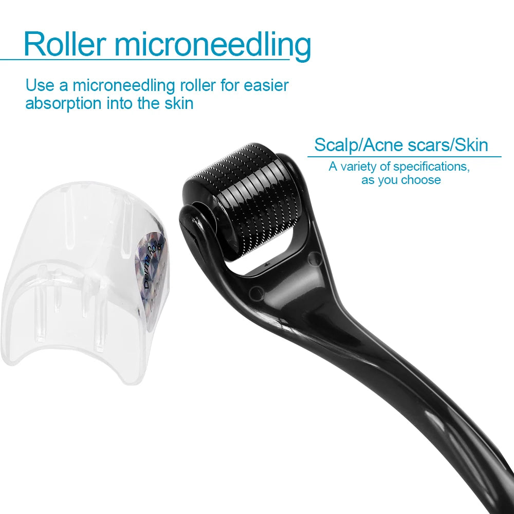 1PC Derma Roller for Facial Body Hair Beard Growth