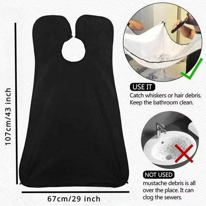 Male Shaving Aprons Beard Shaving Bib