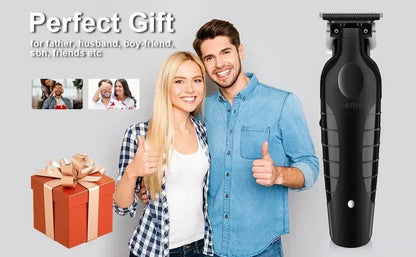KEMEI Black Hair Clippers for Men Cordless Clippers