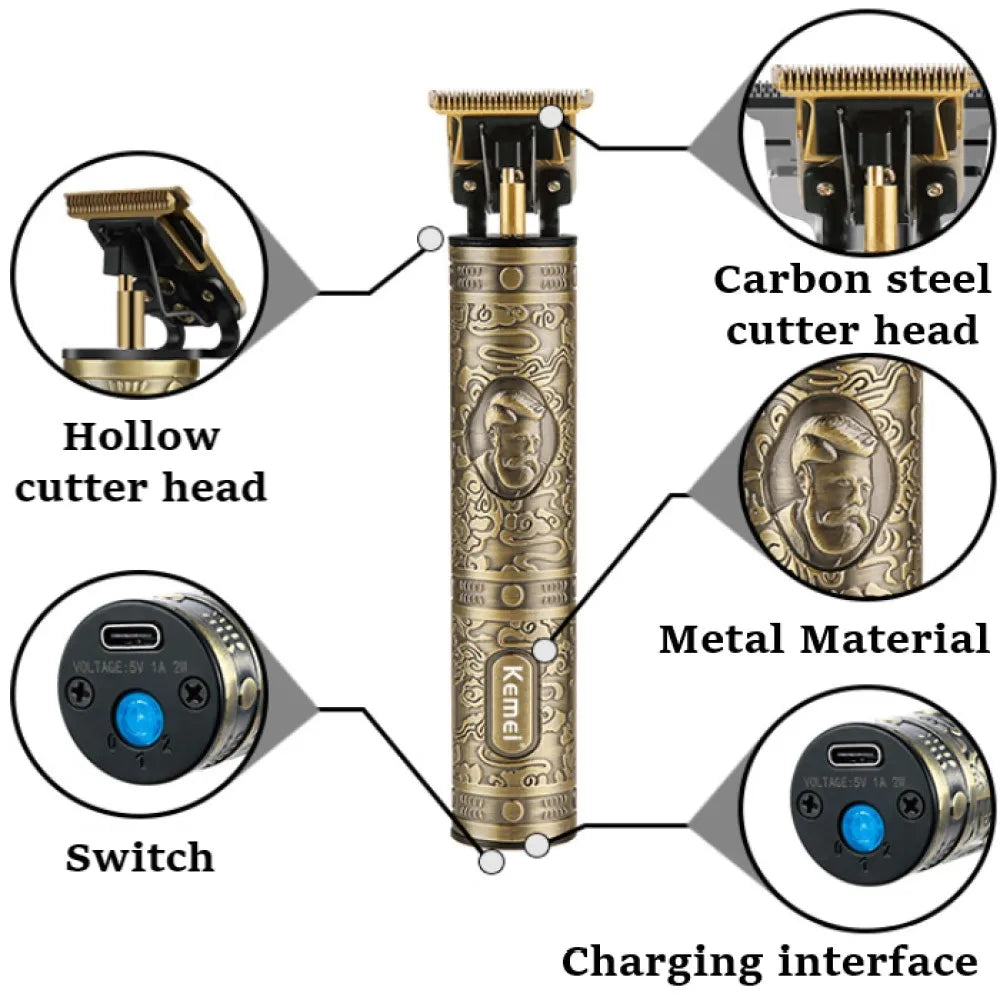 Kemei KM-700D Professional Hair Clipper Barber Hair Trimmer