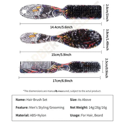 Professional Barber Hair Cleaning Brush Hairdressing