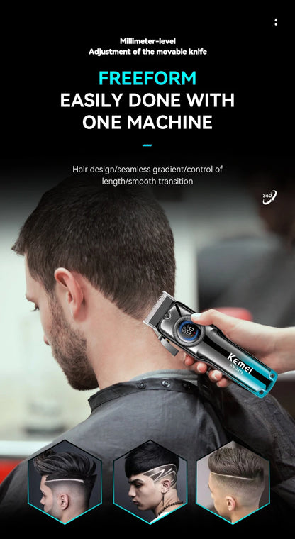 KEMEI Km-2279 Professional Hair Clipper 210mins Hair Clippers