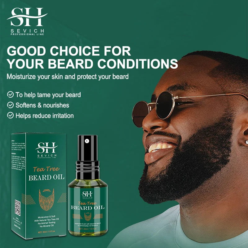 SEVICH Growth Beard Oil for Men Moisturizing Oil