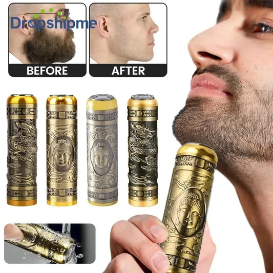 HOT Men Electric Shaver Mini Electric Razor Beard Trimmer