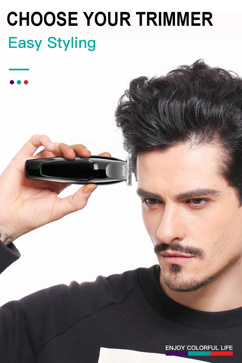 VGR Hair Trimmer Professional Haircut Machine Cordless V-030