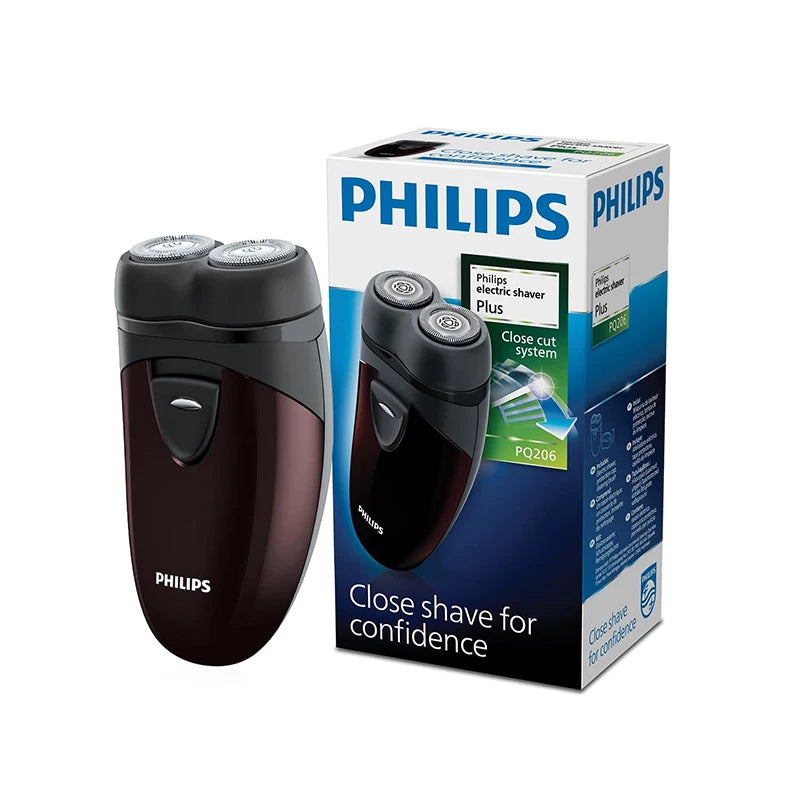 Philips Electric Shaver Battery Power Portable Beard Trimmer