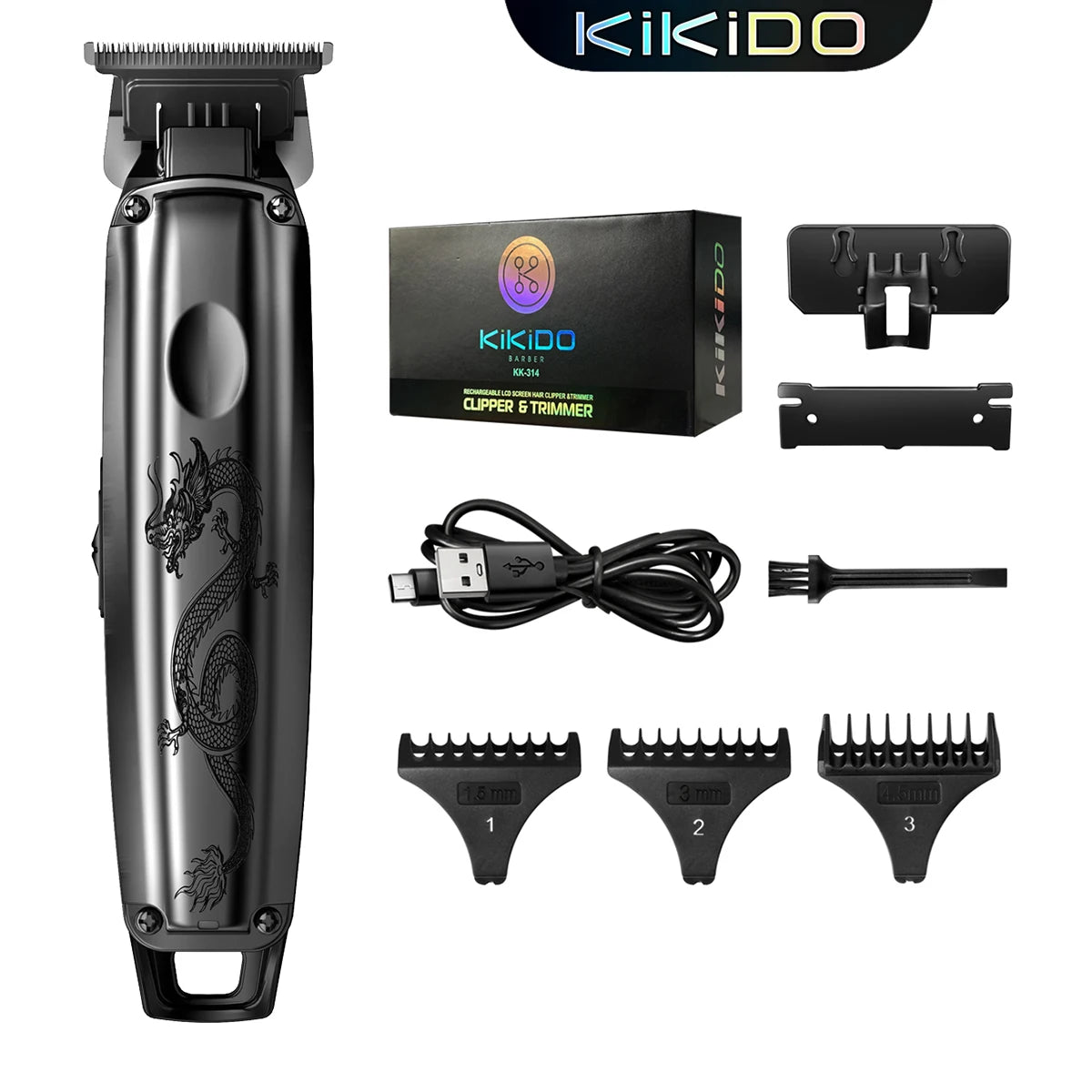 KIKIDO KK-315  Powerful Electric Hair Clipper Trimming Tool