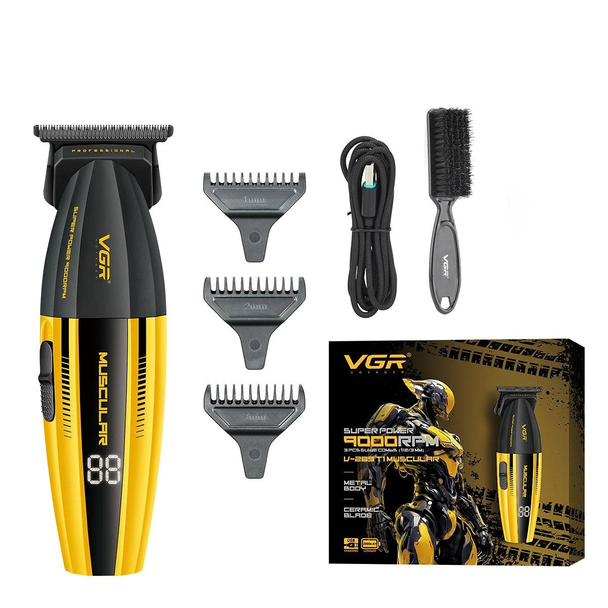VGR Hair Trimmer Professional Hair Cutting Machine V-285