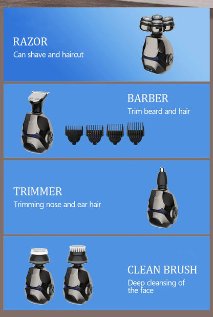 Kemei Head Electric Shavers For Bald Men Waterproof km-780