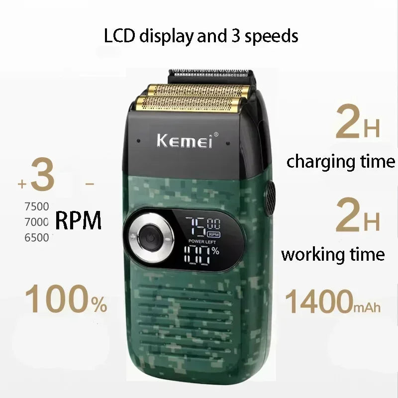 Kemei KM-2027 KM-5098 Professional Hair Clipper and Beard Trimmer