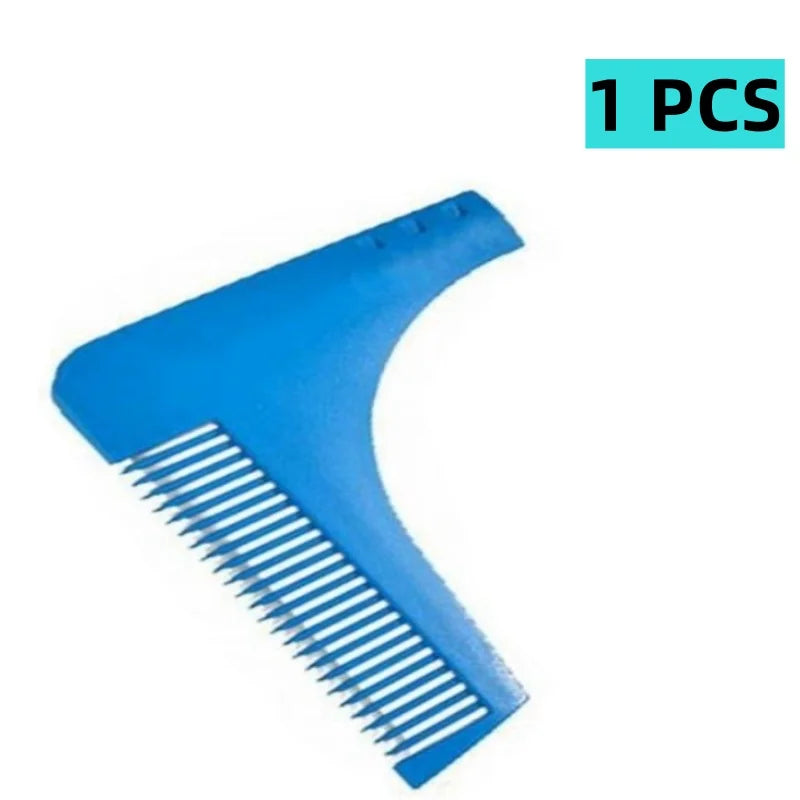 Men's Beard Comb Hairdressing Beard Care Styling Template