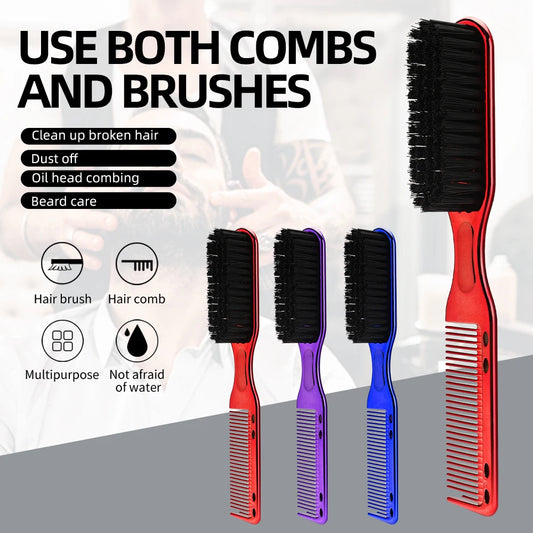 8 color Barber Beard  Two-sided Men's Shaving Brush