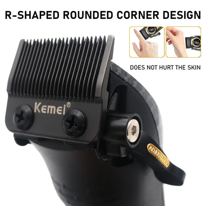 Kemei Professional Hair Clipper Adjust Hair Trimmer For Men