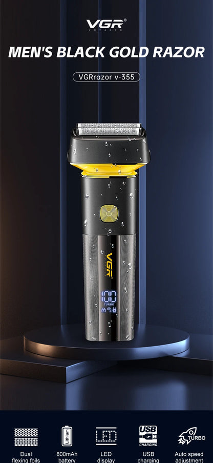 VGR-355 3D Pro Electric Shaver For Men Washable