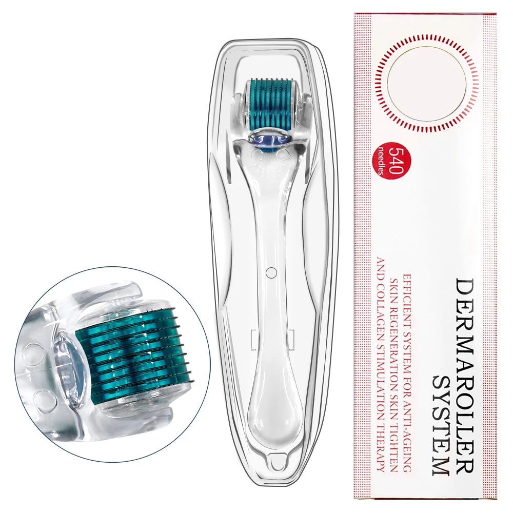 Derma Roller for Skin Beard Hair Growth Face Massager