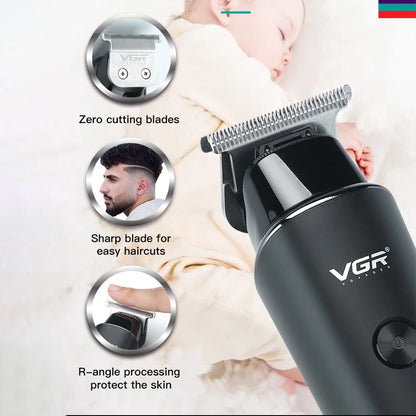 VGR V-937 Professional Electric Hair Trimmer Cordless Beard Set