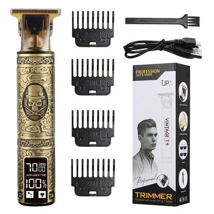 T9 Electric Hair Trimmer LCD Intelligent Display