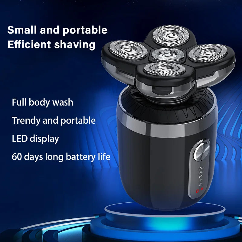 5D Bald Head Shaver 5 IN 1 Electric Shavers for Bald Men Kit