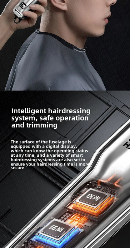 Hair Clipper Rechargeable Cordless Trimmer for Men Grooming