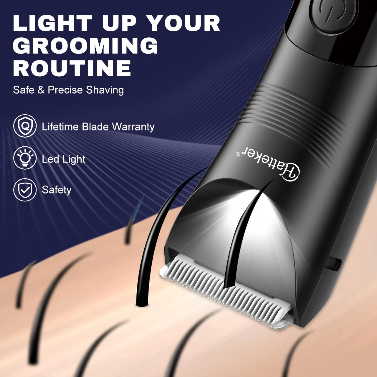 Hatteker Multi-Functional Hair Trimmer for Man Shaver