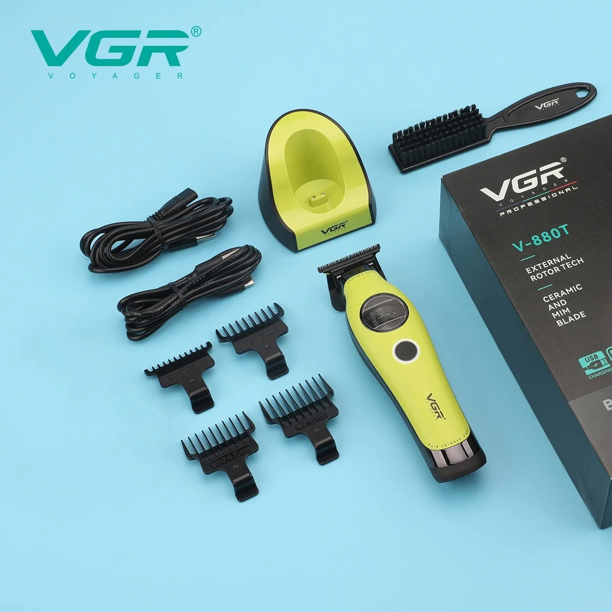 VGR Hair Trimmers Professional Hair Cut Machine V-880