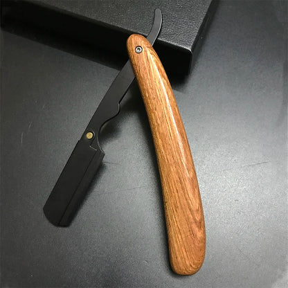 Wooden trimmer manual shaver professional straight edge