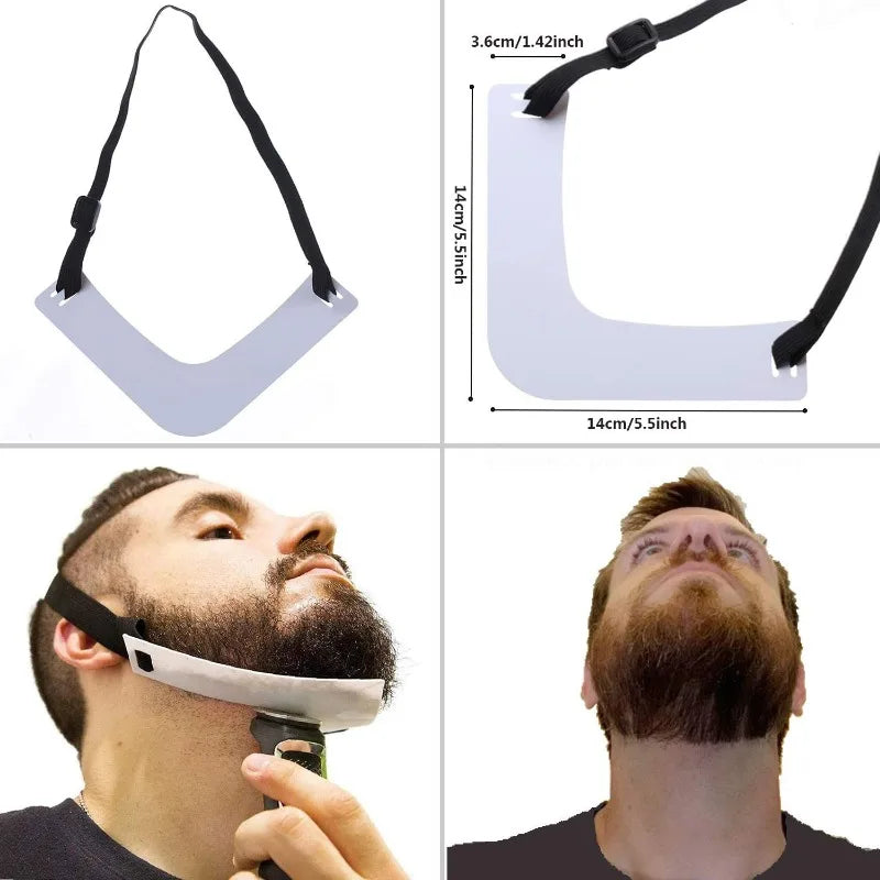 Haircut Kit Beard Hair Goatee Neckline Shaving Template