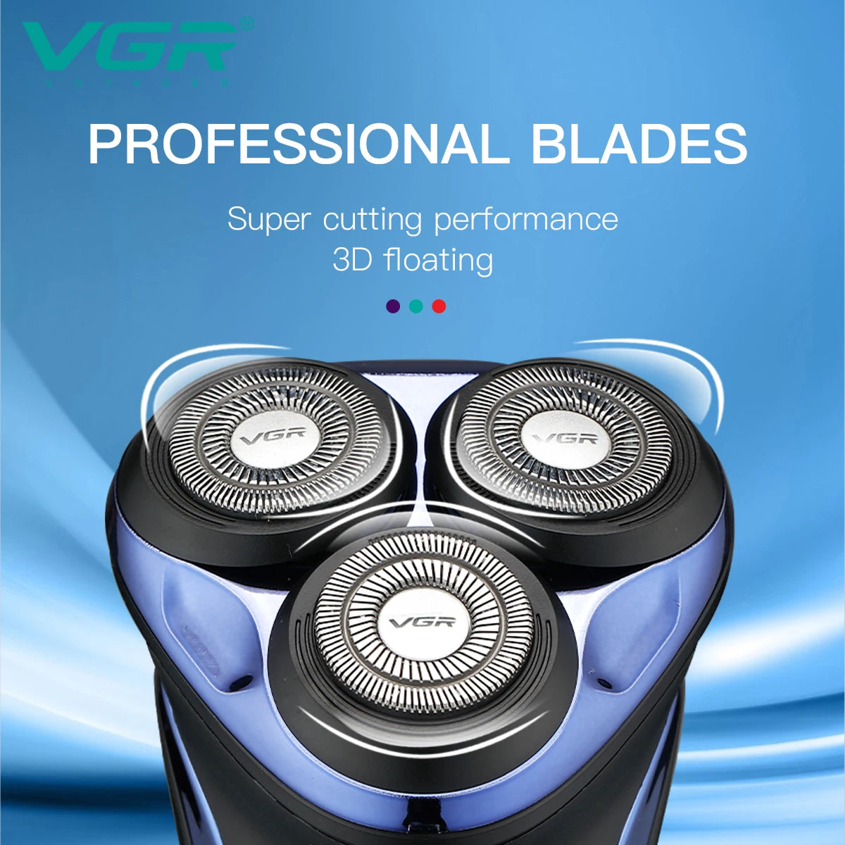 VGR Electric Shaver Professional Razor for Men V-306