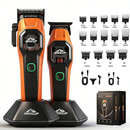 New Professional BRDCLIP Salon Barber Kit Hair Clipper