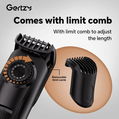 Electric hair clipper kit with digital display USB rechargeable